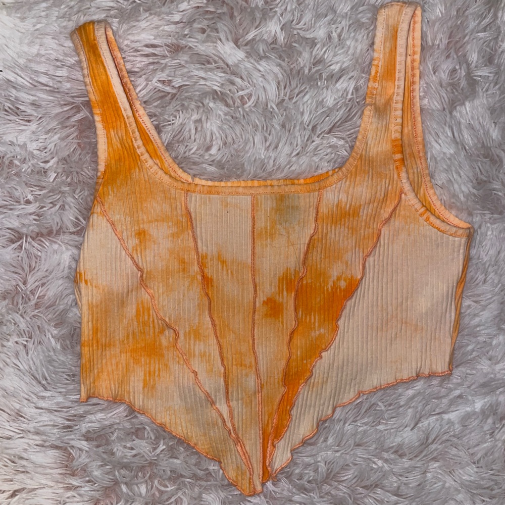 New multicolored crop top